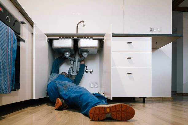 Professional Plumbing technician working in Grass Valley, CA